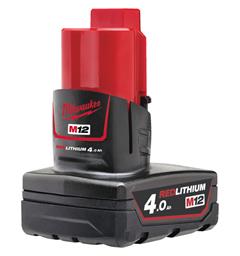 Milwaukee Batteri 12V 4Ah Milwaukee 4932430065