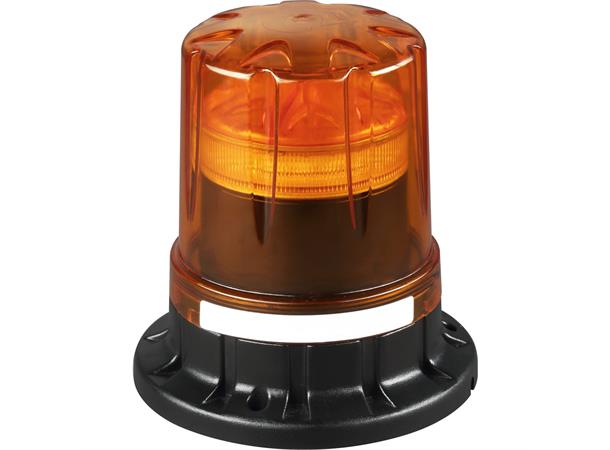 Roterende varsellampe LED 12/24V Trepunktfeste 