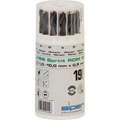 Bor Boks 1,0-10mm DIN338 (19) Alpen