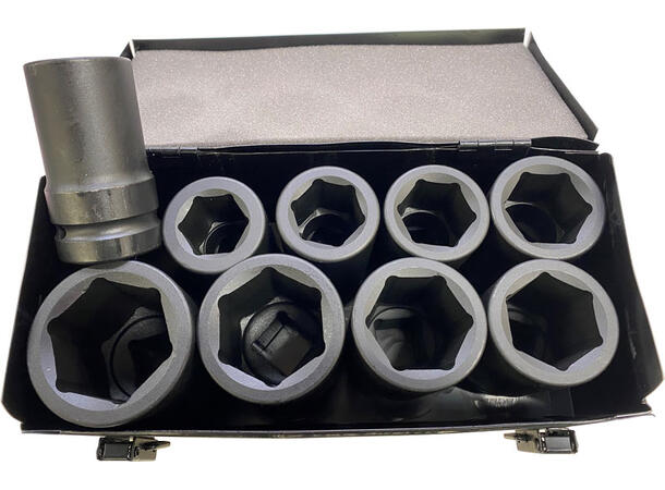 Kraftpipesett 1"  lang   27-50mm (10) 