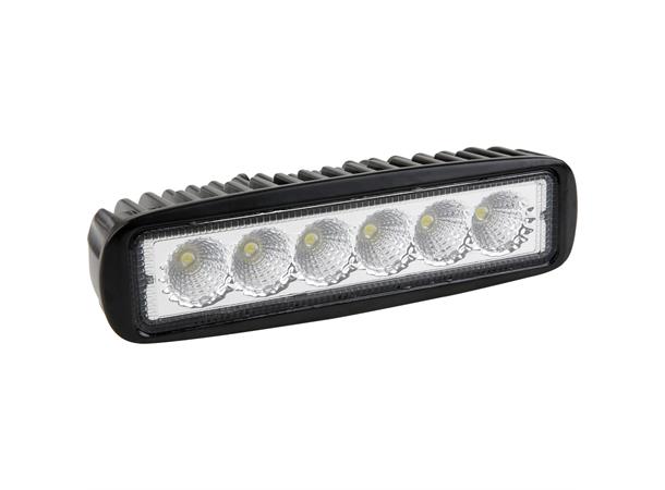LED Arbeidslampe flat 18W 