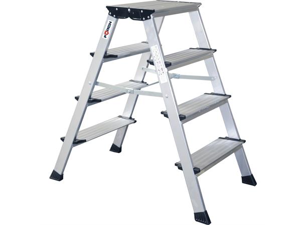 Montørbukk  Aluminium 2X4 Trinn Förch 