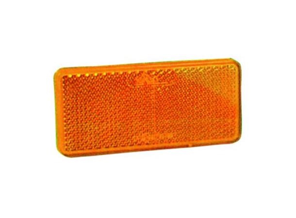 Refleks Orange   94X44 Selvklebende 