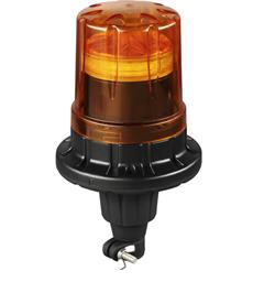 Roterende varsellampe LED 12/24V Piggfeste