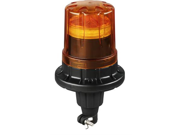 Roterende varsellampe LED 12/24V Piggfeste 