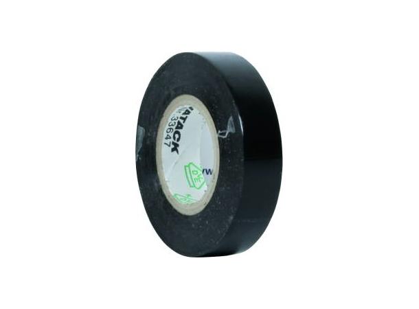 Tape PVC Sort 19mm (25M) 0,15 DIN EN 60454 
