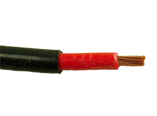 Kabel dob.isolert Sort (100M) 1X1,5mm² 