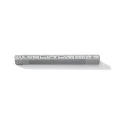 Meterstokk 1M Aluminium mm