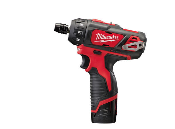 Milwaukee Skrutrekker 1/4" HEX M12 30Nm 