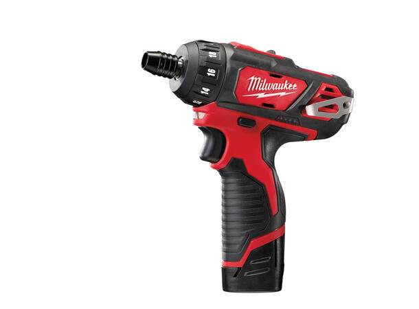 Milwaukee Skrutrekker 1/4" HEX M12 30Nm 