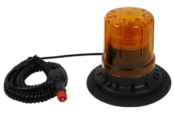 Roterende Varsellampe LED 12/24V Magnetfeste 