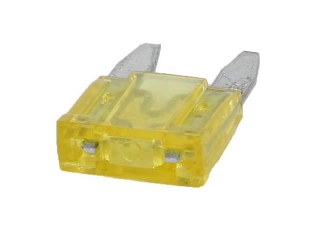 Sikring Blad Mini Fuse 20Amp (50 stk) EFB120 