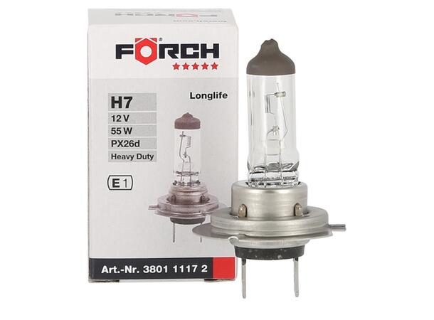 12V H7 LAMPE LL+ HD 55W 5* Förch 