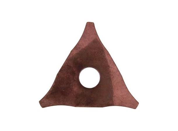 Hull/Låseskive Trekant Kobber (25-pk) f. Sveisemaskin 