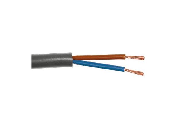 Kabel Pvc Grå   2X1,5 (25) 