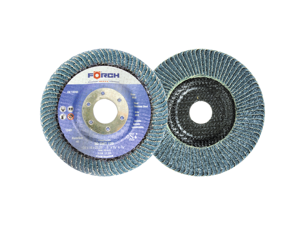 Lamellrondell "curved" 3D-Zircon 125mm P40 