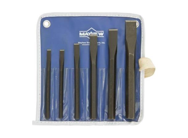 Meiselsett 1/4"X5 - 3/4"X7 Mayhew 