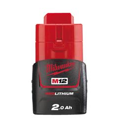 Milwaukee Batteri 12V 2,0 Ah Milwaukee 4932430064