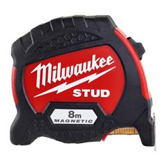 Målebånd 8M magnetisk Milwaukee STUD EXO360