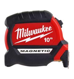 Målebånd magnetisk 10M/27mm Milwaukee