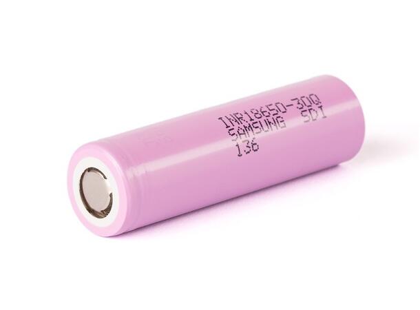 Batteri Lithium 3,7V 18650 3000 mAh 