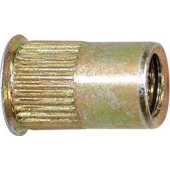 Blindmutter  m/riller (50) 8mm  (2745 8)