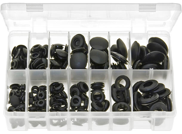 Gummigjennomføring / Tetting (250) AB044 Gummigj. 6,4-19mm  / Tetting 8,0-25,4mm 