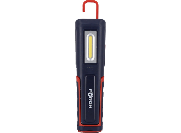 LED lampe med ladestasjon 