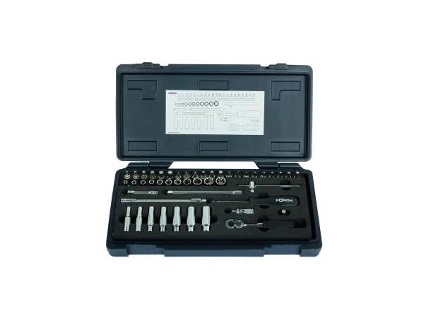 Pipesett 1/4"  47-Deler 4-13mm . 