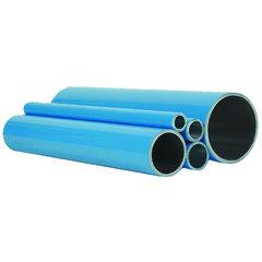 Rør Aluminium 32mm (L=4M) Lengde: 4m