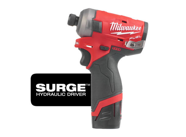 Slagskrutrekker m/batt Milwaukee M12 FUEL SURGE 