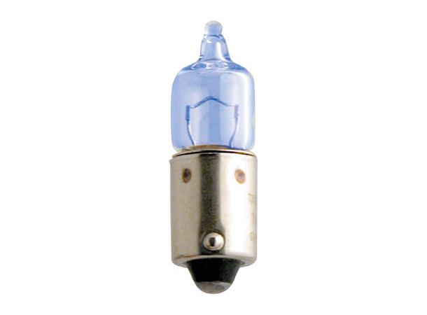 12V 6W Halogen blue lyspære Bax9S 68163 