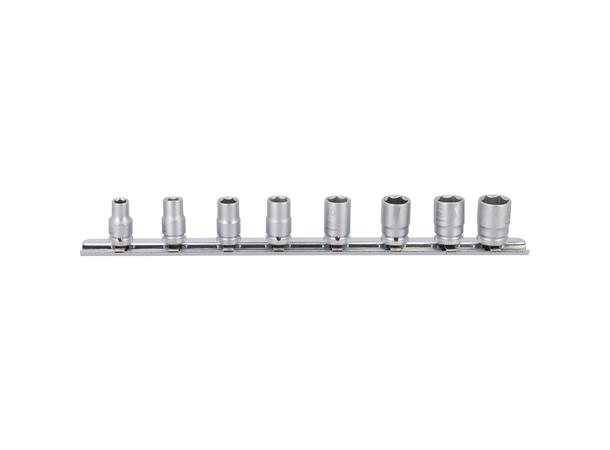 1/4" Pipesett for utv.6-kt på skinne 4 - 13 mm 