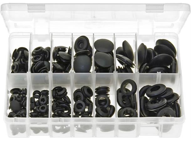 Gummitetting, sortiment  (220) 8,0 - 25,4mm 