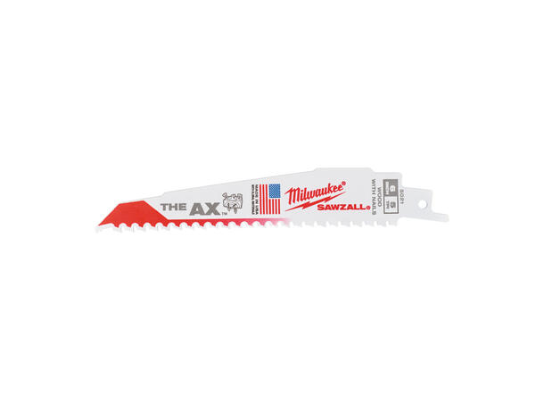 Milwaukee Bajonettsagblad AX A x 150 x 5 Tpi - 5 pcs 