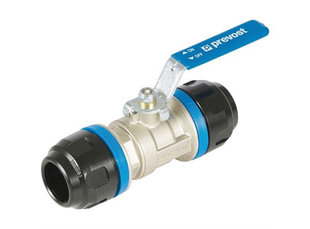 PPS Kulekran for luftrør 25mm 