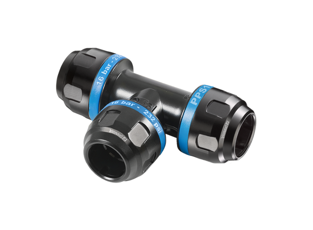 PPS T-skjøt for luftrør 25-25-25 mm 