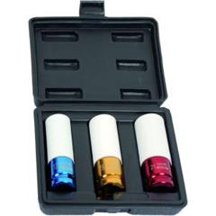 Pipesett Kraft 1/2" 4-kt m/Farger 17/19/21 mm