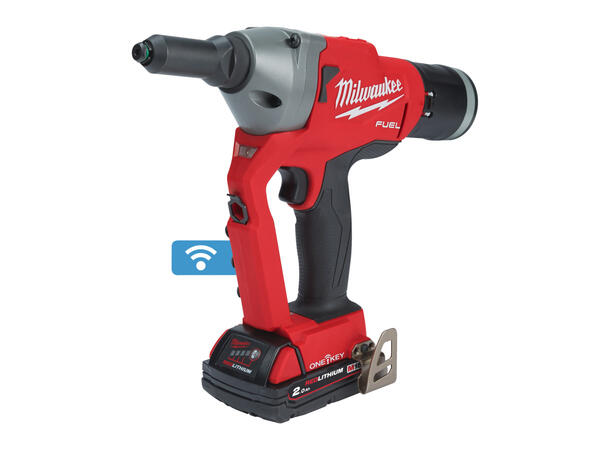 Popnaglemaskin m/batt Milwaukee M18 FUEL ONE-KEY 
