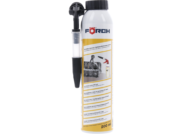 Silikonpakning sort motorhus RTV 200ml 