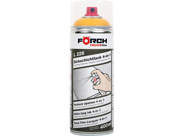 Tykklagslakk 4 in 1 Volvo Gul 5001  L226 TRUCK Line  400 ml 