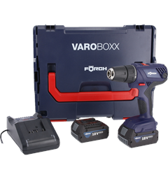 Drill 18V 4AH 55Nm F&#246;rch 18V  2X4AH + Lader