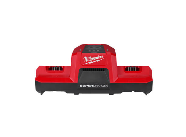 Lader dobbel superlader Milwaukee 