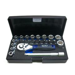 Pipesett-bitssett 1/4" 4-13mm