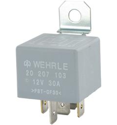 Rele 12V/30A 2X87 m/Diode  B