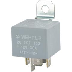 Rele 12V/30A 2X87 m/Diode  B