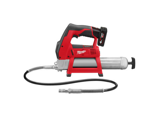 Fettpresse m/Batteri 4Ah Milwaukee 