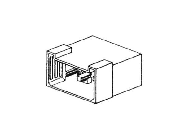 Koblingsstykke Hun 6,3mm 6-Pol  (10) ETB626 