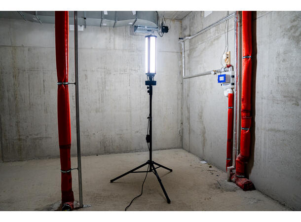 LED lys 360º 4x60w teleskop 12.000 / 24.000 lumen 