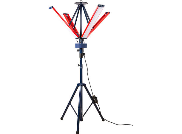 LED lys 360º 4x60w teleskop 12.000 / 24.000 lumen 
